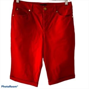 ESCADA Red shorts, size 38